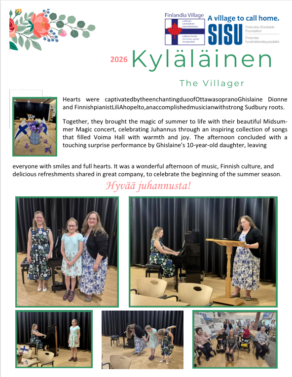 Kesä Kyläläinen_The Villager Summer
